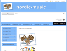 Tablet Screenshot of nordic-music.de